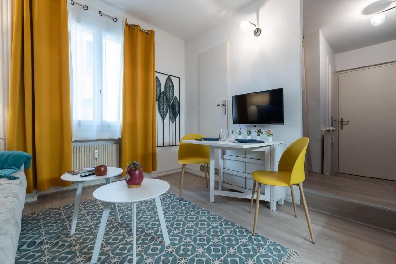 Studio Blue Confort , Proche Gare Part Dieu Leilighet Villeurbanne Eksteriør bilde