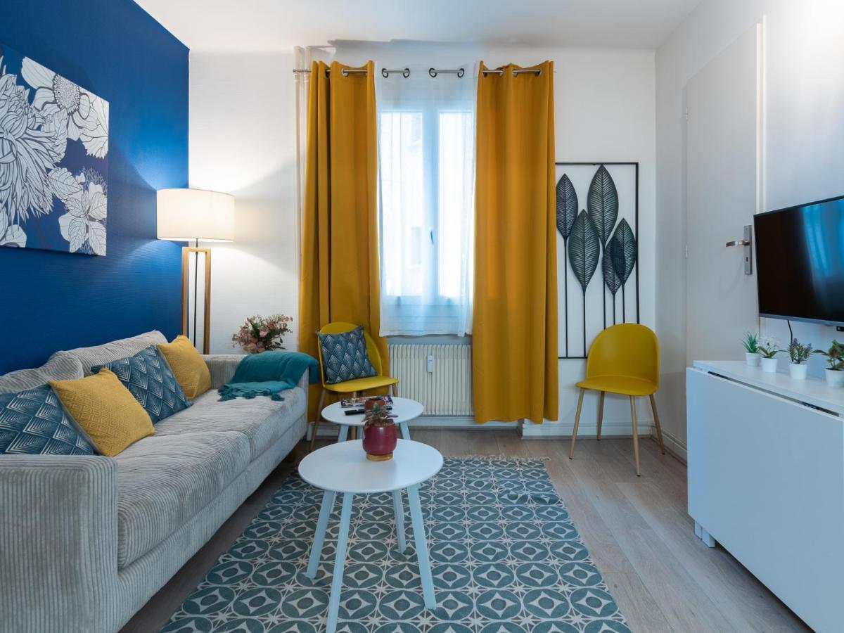 Studio Blue Confort , Proche Gare Part Dieu Leilighet Villeurbanne Eksteriør bilde